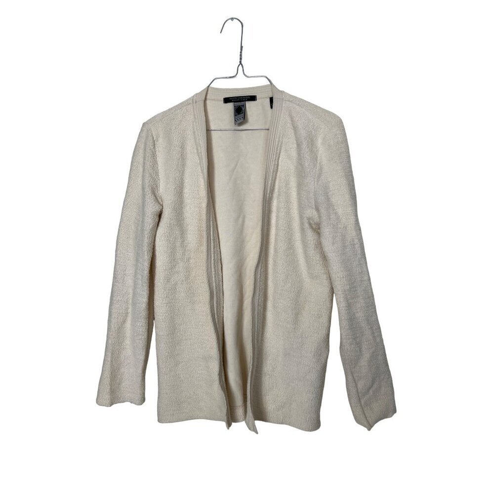 Scotch And Soda Maison Open Front Textured Cream … - image 1